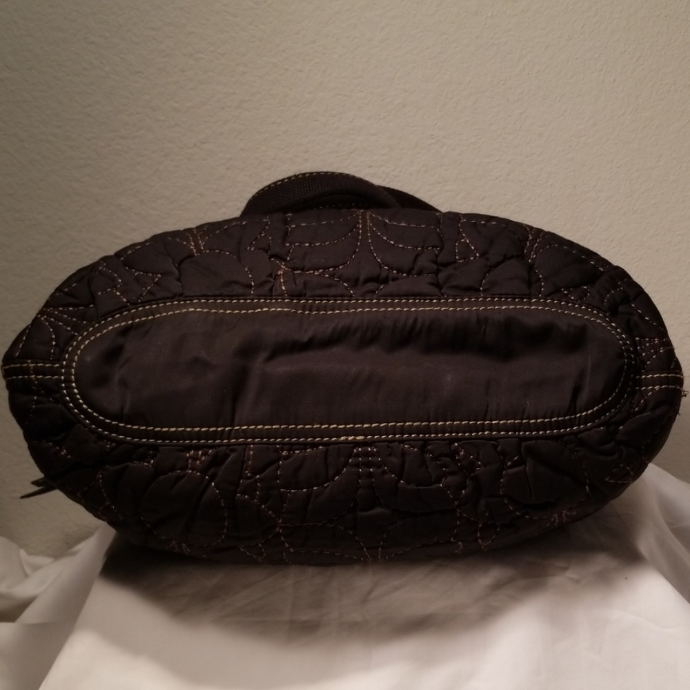 Fossil Key Per Canvas And Quilt Flower Print Bag - image 3